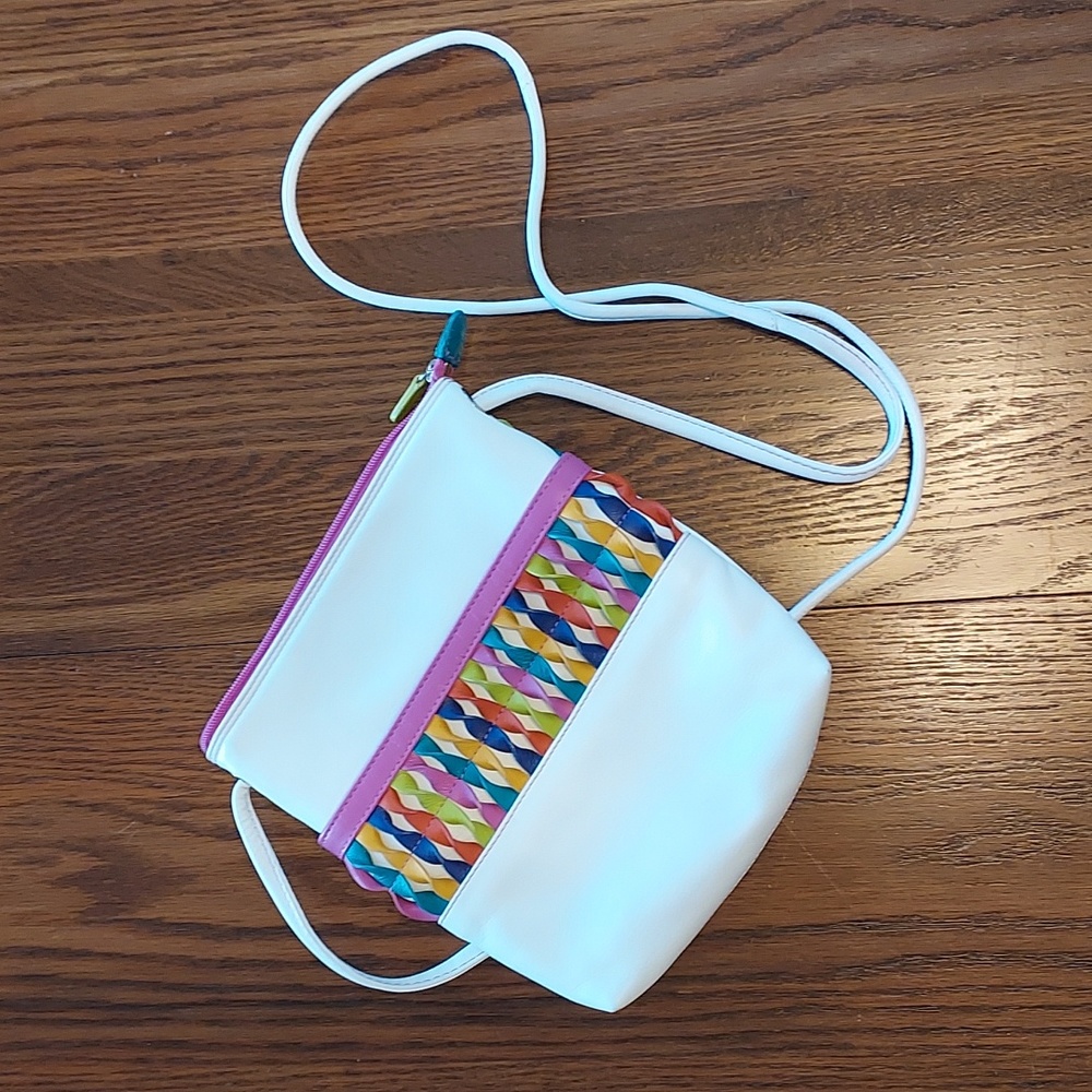 ili Genuine Leather Crossbody Purse